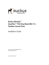 Ruckus Wireless ZoneFlex 7762-T Installation guide