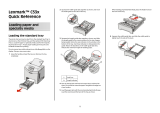 Lexmark C534 Reference guide