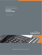 Talkswitch TS-400 User manual