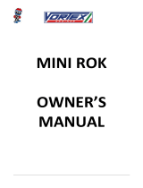 Vortex MINI ROK Owner's manual