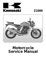 Kawasaki zr 1000 User manual