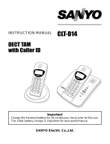 Sanyo CLT-D14 User manual