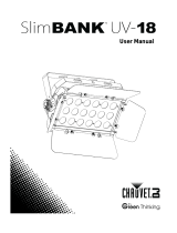CHAUVET DJ SlimBANK UV-18 User manual