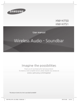 Samsung HW-H750 User manual