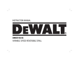 DeWalt DWD014 User manual