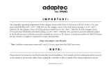 Adaptec RAID 71605E User guide