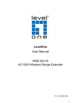 LevelOne WRE-8011E User manual