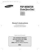 Samsung PPM42S3 User manual