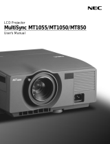 NEC MT850 Owner's manual