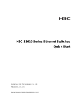 H3C S3610 Series Quick start guide
