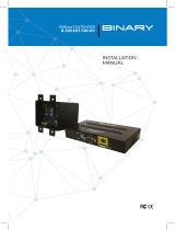 Binary B-520-EXT-330-HV Owner's manual
