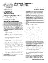 sunjoe TJ603E User manual