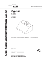 Zephyr AK7836BS Owner's manual