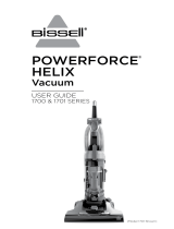 Bissell Powerforce Helix 1701 Series User manual