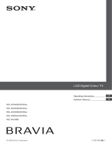 Sony Bravia KDL-46V42 Series User manual
