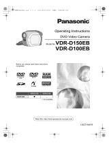 Panasonic VDRD100EB Owner's manual