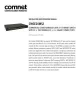 Comnet CWGE24MS2 User manual