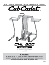 Cub Cadet chl 500 User manual