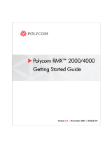 Polycom RealPresence RMX 4000 Getting Started Manual