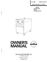 Miller ANALOG 300 BASIC Owner's manual