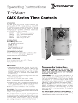 Intermatic TimeMaster GMX Series Operating instructions