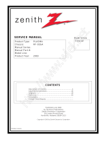 Zenith P42W34P User manual