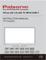 Palsonic TFTV4225FL Owner's manual