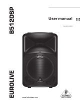 Behringer B512DSP User manual