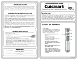 Cuisinart CSB-300 Reference guide