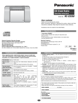 Panasonic RCCD350 Operating instructions