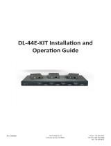 DigitaLinx DL-44E-KIT Operating instructions