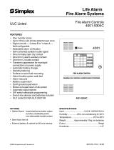 Simplex 4001 Series Quick start guide