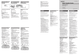 Sony CFS-B21L Owner's manual