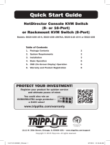 Tripp Lite Select Console & Rackmount KVMs Quick start guide