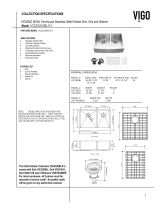 Vigo VGR3320BLK1 User manual