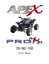 Apex Digital Pro MXR 70 Owner's manual