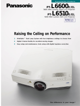 Panasonic L6510E User manual