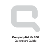 Compaq AirLife 100 Quick start guide