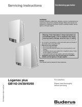 Buderus Logamax plus GB142-30 Servicing Instructions