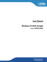 CNET WNUD1150H User manual
