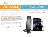 Polycom VVX 601 User manual