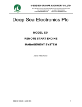 DSE 521 User manual