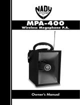 Nady Systems MPA-400 User manual