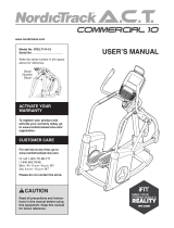 NordicTrack A.C.T. NTEL71615 User manual