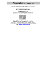 Genesis XM Series Owner's manual