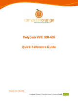 Polycom VVX 400 Series Quick Reference Manual