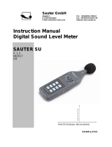 sauter SU User manual