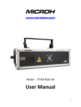 Microh Titan RGB 6W User manual