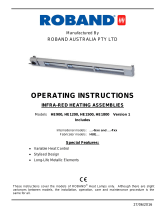 ROBAND HUE825 Operating Instructions Manual