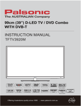 Palsonic TFTV3920M Owner's manual